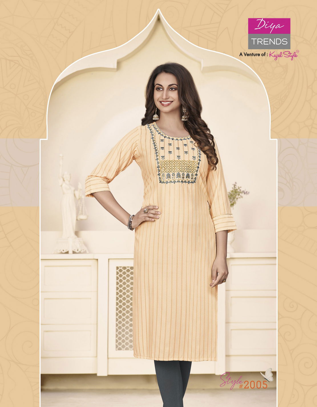 Fashion Story 2 Latest Embroidery Fancy wear Designer Kurti Collection